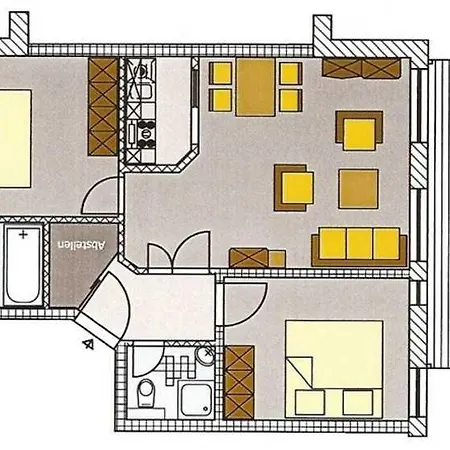 Hansa App 2, 2 Sz, 2 Bäder, Terrasse, In Apartment